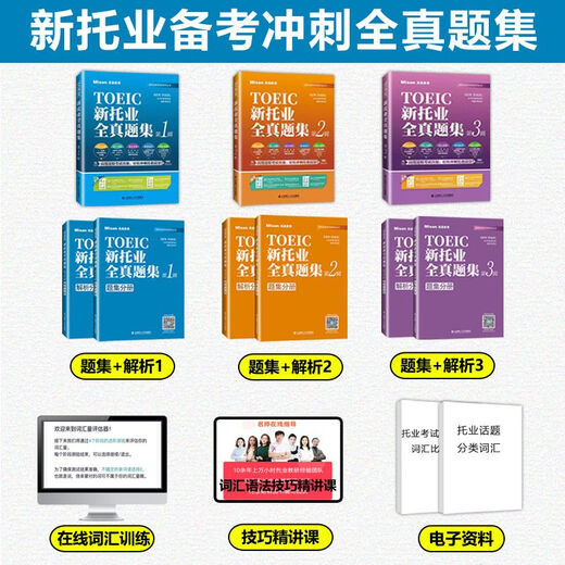 Matson 2025 Новый полный вопросник TOEIC 123-я серия TOEIC Полный набор вопросов TOEIC Правильные вопросы Учебник для подготовки к TOEIC Полный набор реальных вопросов Материалы теста TOEIC по английскому языку (2-я серия) Новый полный набор вопросов TOEIC