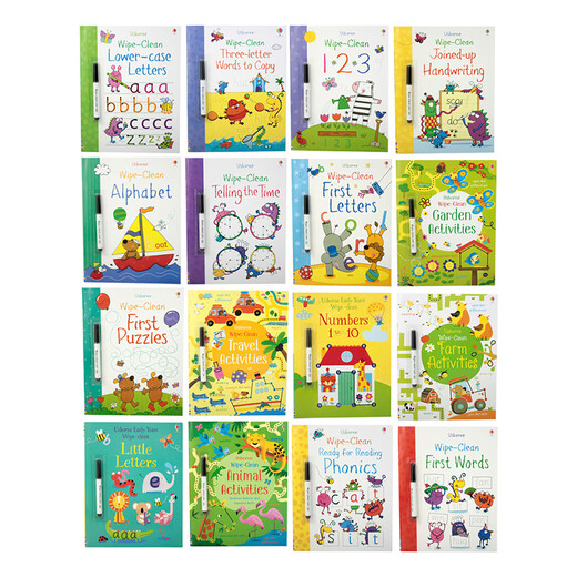 托马斯&朋友	（THOMAS&FRIENDS）幼儿园控笔训练入门练字帖儿童英文字母数字描红本练习4岁3宝宝 随机配-男孩主题_10册