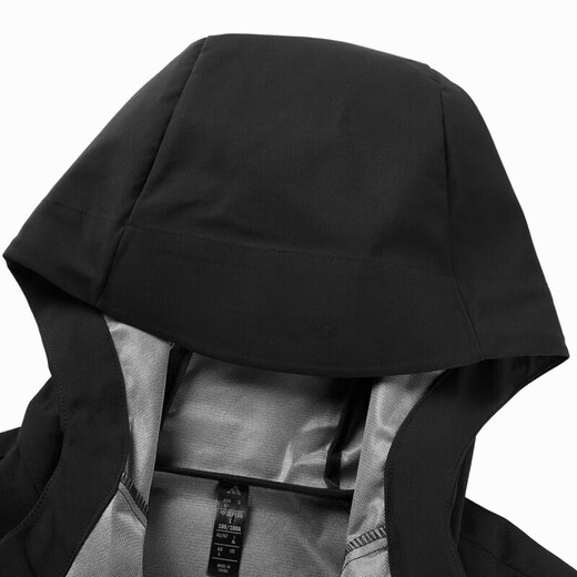 Adidas men's and women's same sports mountaineering fashion trend outdoor soft shell sports jacket black XL