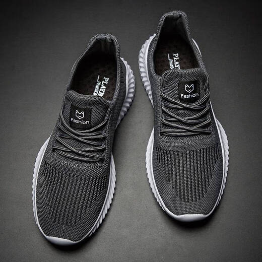 Pei Ke Wide FoT Fat Foot Sports Herren Schuhe Großgröße Casual Schuhe 45 46 47 Herbst und Winter Soft Sohle 48 plus Samt -Männerschuhe 9888 Schwarz 39
