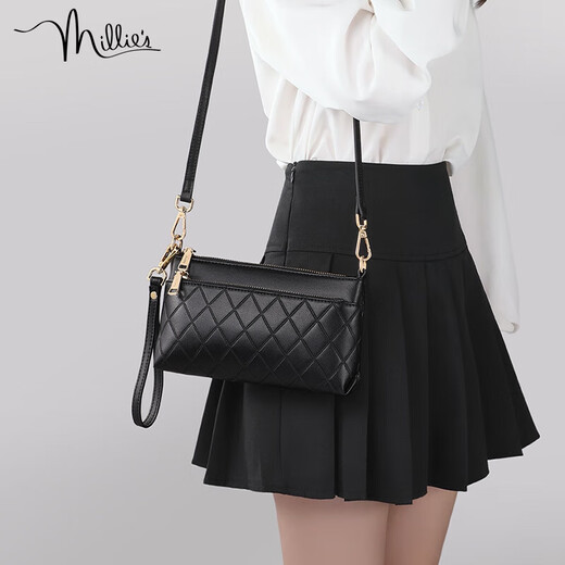 Miaoli Cowhide Bag Damenbeutel Mode Crossbody Mutter Tasche Leichte Luxusumbetasche Geburtstagsgeschenk High-End-Gefühl für Freundin Frau