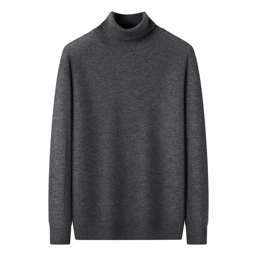 Shanshan 100% pure wool sweater men's 2025 autumn and winter new thin warm turtleneck sweater sweater bottoming shirt top