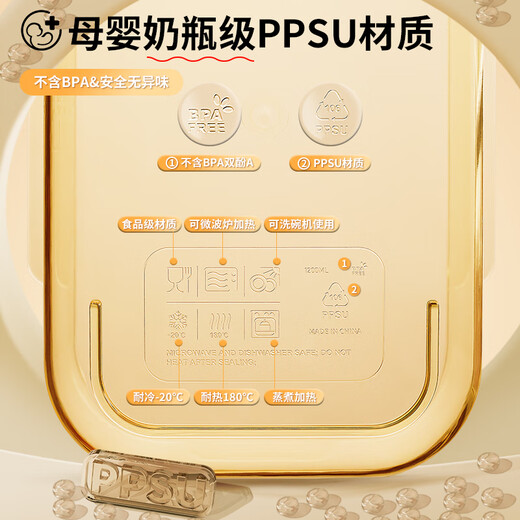 CAMUZ baby bottle grade PPSU lunch box, microwaveable lunch box for office workers, children and students fruit lunch box 1