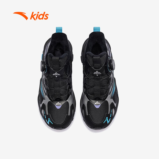 Anta children's cotton shoes Dengfeng 3 boys and girls winter outdoor non-slip plus velvet warm sports two cotton boots 312546928