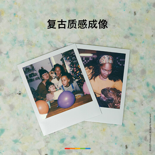 Polaroid 600 instant camera photo paper, retro film, only available in I-2&Now&Now+&Lab, October 25, 600 color white frame five-pack (40 photos)