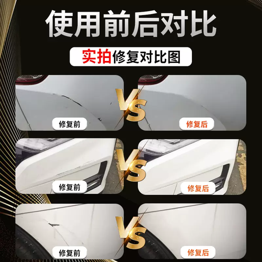 Yusenyi is suitable for Ford new Mondeo touch-up pen Pearl White Neon Gray car original car paint scratch repair Mondeo Tanzanite Blue touch-up pen + scratch wax + matte paper