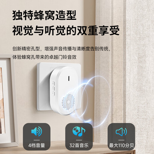 Senhongyuan A290 elderly pager home elderly hospital bedside pager one-button emergency call bell smart home wireless doorbell two-button