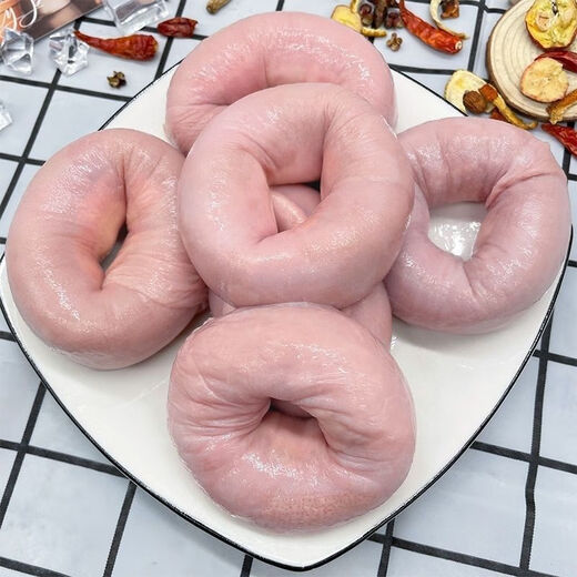 Fresh half-cooked Internet celebrity pig intestines, small intestine powder, bitter intestines, duodenum, small intestines, head sleeve intestines, no-wash commercial, rush buy, fresh semi-cooked intestines, 2Jin Jin equals 0.5kg, delivery package