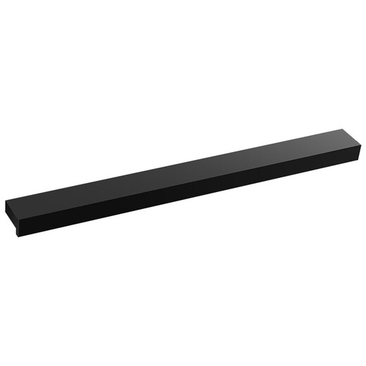 Preda extended handle modern simple wardrobe 1 meter cabinet door black Nordic small door handle drawer light luxury American European style PL1049 black three-hole 800mm length