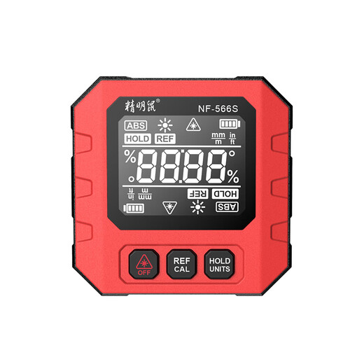 Smart Mouse NF-566 digital inclinometer, high-precision electronic angle ruler, multi-functional laser with magnetic level Smart Mouse NF-566S