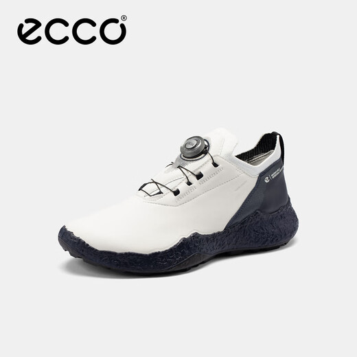 ECCO BIOM H5 comfortable and stable internationally renowned golf shoes for men Jianbu 138054 white/ocean blue 42