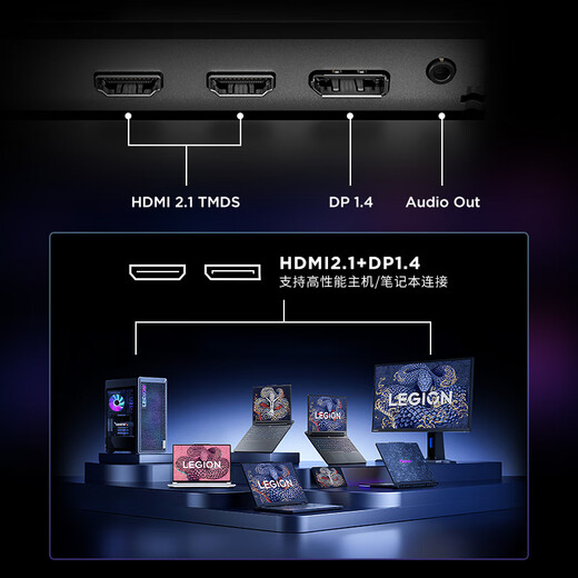 联想（Lenovo）拯救者27英寸2K超清 原生240Hz超高刷 护眼高色域 旋转升降 暗区突围电竞游戏显示器LEGION 27Q-10