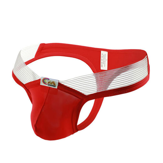 Men's sexy underwear can be sexy underwear thong men's sexy new style gay Leyin ice silk red L
