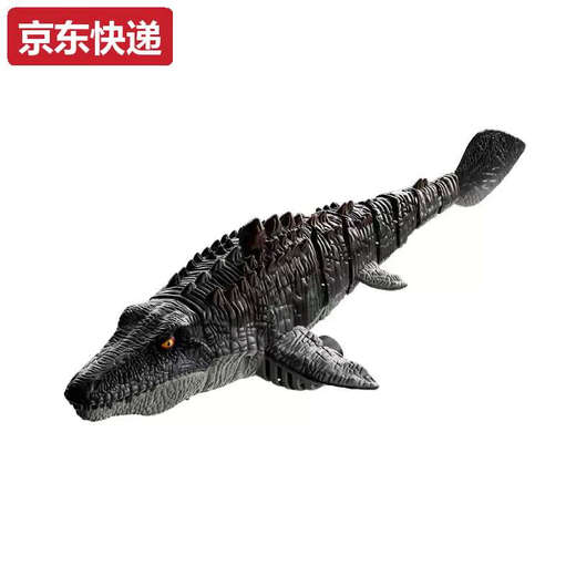 Toy children's boy remote control boat toy can launch model Mosasaurus dinosaur submarine water speedboat electric camera model remote control Mosasaurus-6k camera version water spray + imitation module lithium battery *1 battery life 30 minutes + free remote control battery