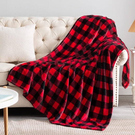 Flannel blanket single blanket towel quilt cover blanket small quilt lunch break office dormitory shawl blanket bedding 100*140cm, 5cm event price random color