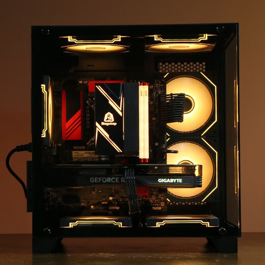 Gigabyte 5060Ti 16G large video memory/RX9060XT triple fan 7650GRE+AMD Ryzen 5 9600X e-sports game live broadcast design sea view room DIY desktop computer host four R5 9600X丨RTX5060