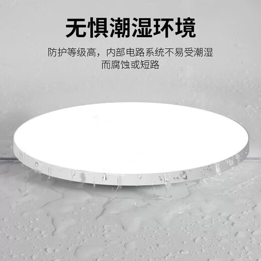 Gongtai LED three-proof ceiling light 24W white light moisture-proof dust-proof insect-proof stair aisle corridor corridor light ultra-thin smart light