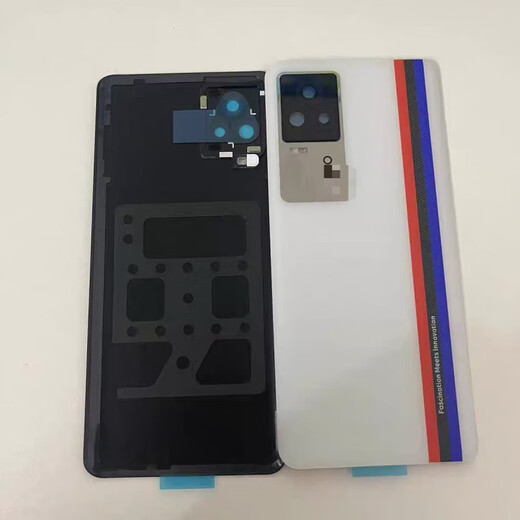 Suitable for vivo original back cover glass iqoo7 original disassembly back case battery cover back case aftermarket mobile phone back cover iqoo7 original back cover black mirror with frame