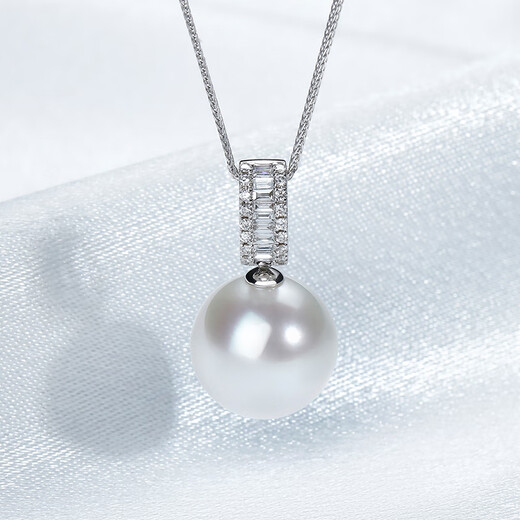 GiO jewelry GUILD Venus Australian white pearl necklace 18K gold pendant high-end GUILD Venus 12-13mm 18K gold