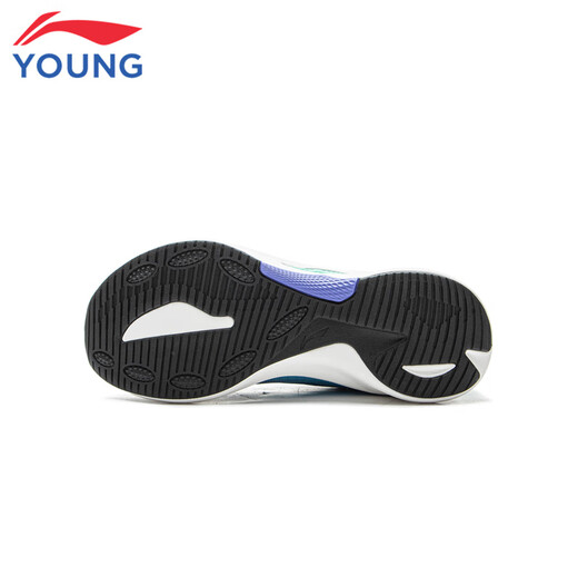 Li Ning Children's Shoes Children's Running Shoes for Boys Kunpeng 3 Reflective Support Rebound Water-Repellent Sports Shoes 36YKFV140-7