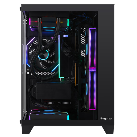 Colorful Core i5 12400F/13400F14600KF barebones sea view room high-end DIY assembly desktop computer without graphics card Configuration 5 i514600KF/512G/16G barebones host without graphics card