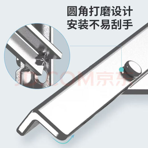 Air conditioner bracket thickened 1-1.5P2p 3 stainless steel air conditioner outdoor unit bracket reinforced air conditioner outdoor shelf air conditioner hanger suitable for Midea Gree Oaks Haier luxury extra thick 3p stainless steel bracket 2.0 thick free full set of screws