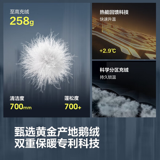 BOSIDENG Puff Chaqueta De Plumas Muy Rellena 90 Chaqueta De Plumas De Ganso Corta Hombres Y Mujeres Pareja Chaqueta Suelta Y Cálida con Capucha Yaojin Negro-Brillante-Alta Calidad