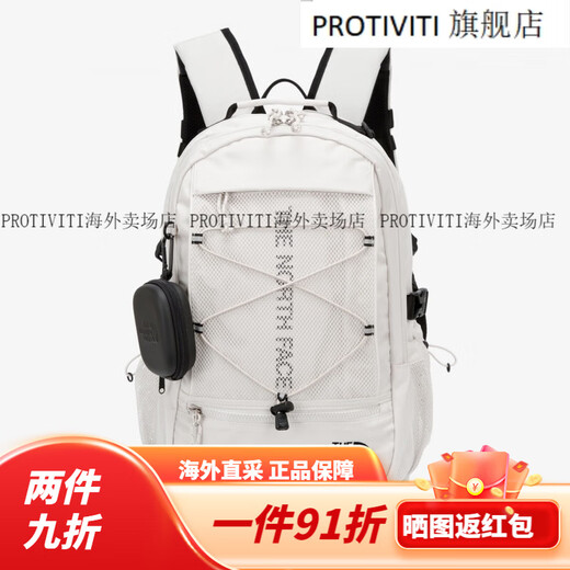 North Face 24 white label limited edition large capacity multifunctional school bag outdoor backpack DQ02 NM2DQ02K off-white white label 24 models (48x32*16