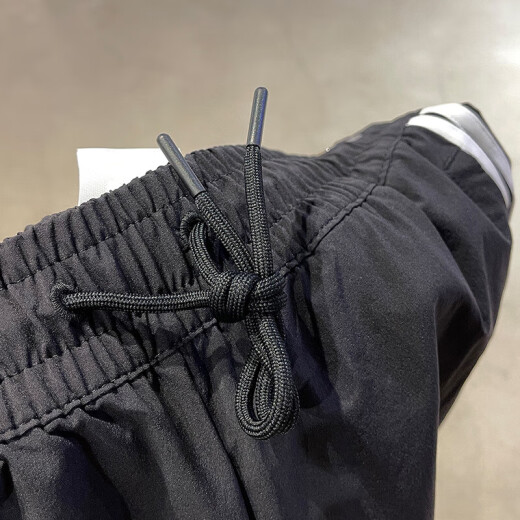 
Adidas (adidas) clover pants for women's summer new sports pants loose casual woven cropped pants GK6169 GK6169 black XXS -30