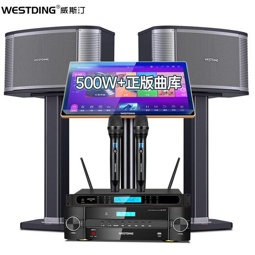 Westin home ktv audio set singing complete equipment karaoke karaoke machine all-in-one home theater Teana professional 12-inch four-way world's top ten audio brands 2.0 flagship version 12-inch three-way