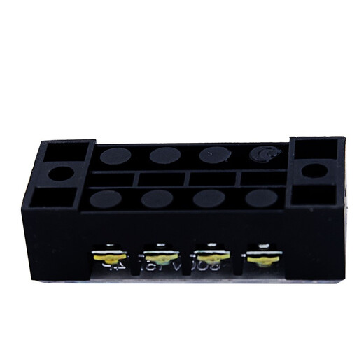 Bloc de borne LBAJI TB-15 Type à bornes fixe 15A Boîte de câblage en cuivre TB-1504L 15A 4 positions