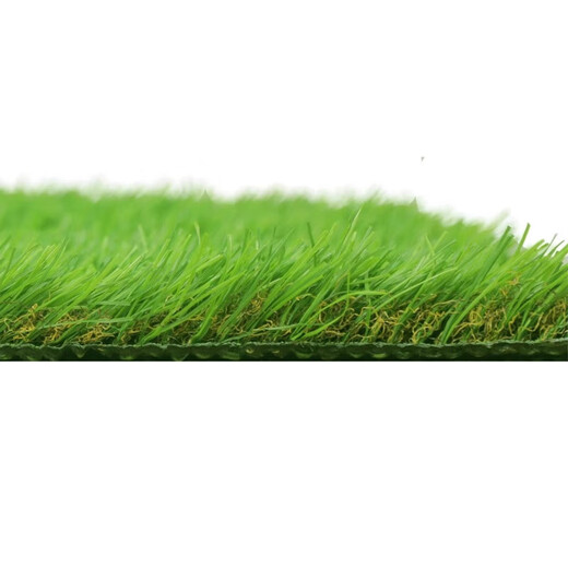 Simulated lawn carpet, artificial artificial turf, green outdoor decoration, fake grass plastic mat, balcony kindergarten, 2cm thickened spring grass (2m wide*25m long)