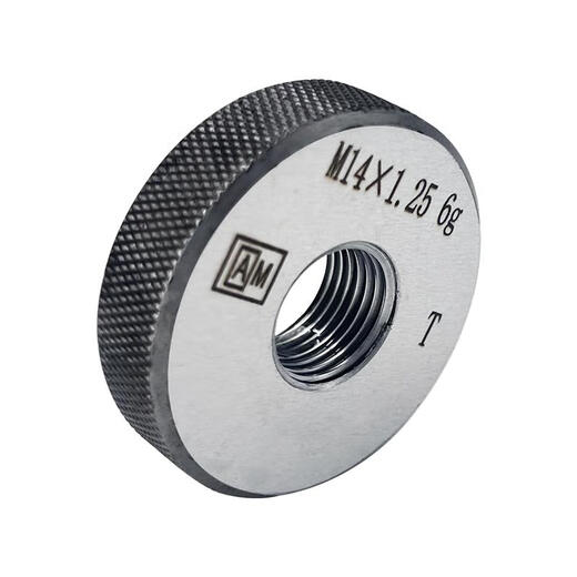 AM Elite metric thread ring gauge fine tooth gauge through and stop gauge external thread gauge M2*0.25~M29*0.75 6g M15*0.756g