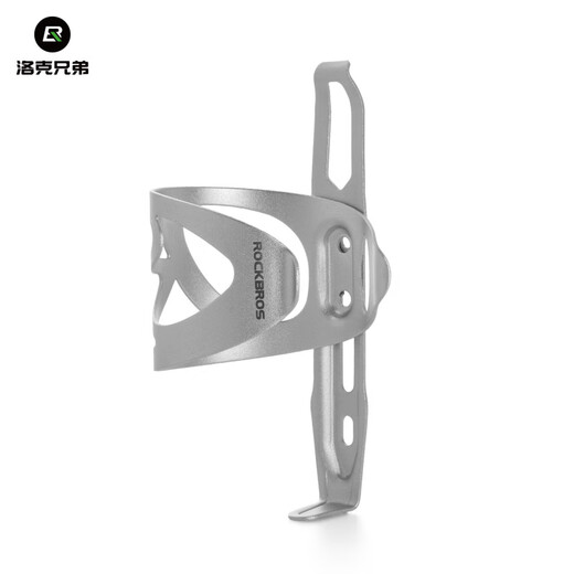 ROCKBROS Bicycle Water Bottle Cage Side Pull Mountain Road Bike Folding Bike Aluminum Cycling Water Cup Holder Equipment Silver