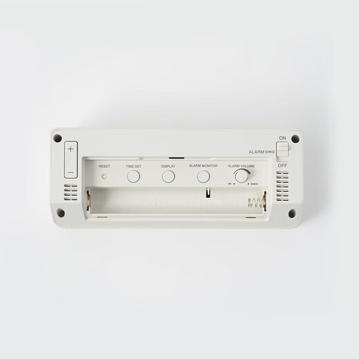 MUJI electronic clock (with loud alarm function) table-type luminous clock LAB7CC3S white length 149*width 53*height 56mm