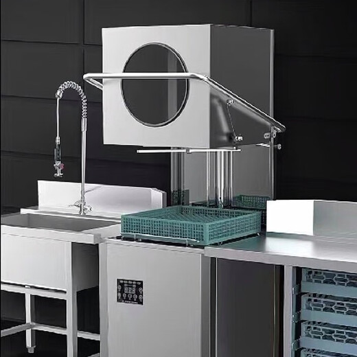 Cover-type dishwasher (door installation)