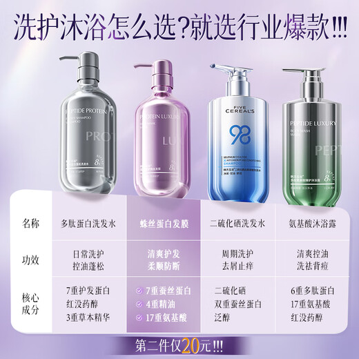 Korean herbal grain keratin corrective hair mask 500ml, repair dryness, improve frizz, smooth and shiny hair conditioner for men and women