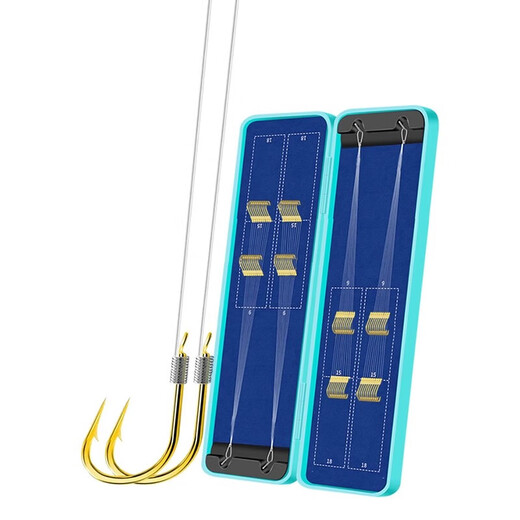 Fish hooks are hand-tied with short sub-threads and double hooks. Finished set. Special gold sleeves for wild fishing crucian carp. Gold sleeves with barbed hooks. 4/5 + thread 0.8/1.0, 20 pieces each.
