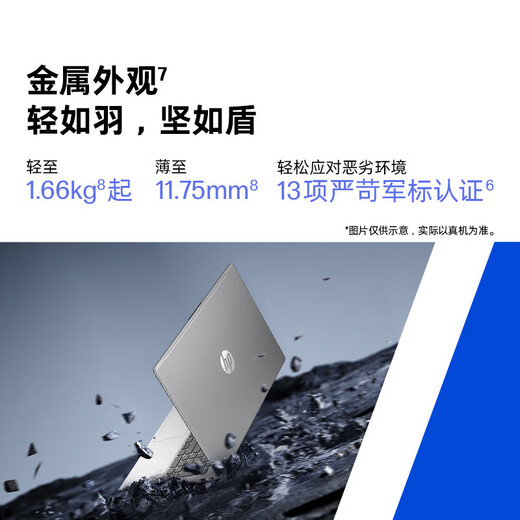 惠普（HP）战66六代 七代 八代AMD锐龙版商务办公轻薄笔记本学生游戏设计长续航AI高性能笔记本电脑定制 锐15 R7-7735U高清屏+指纹解锁 32G内存1T固态