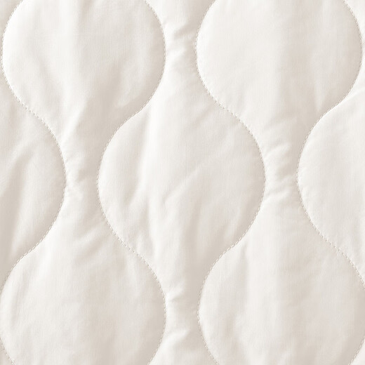 MUJI ältere Kinder waschbare, wasserabweisende Steppjacke, Kindermantel, Jungen und Mädchen 25. Herbst und Winter Kinderbekleidung neues Produkt, Elfenbein 150/76A