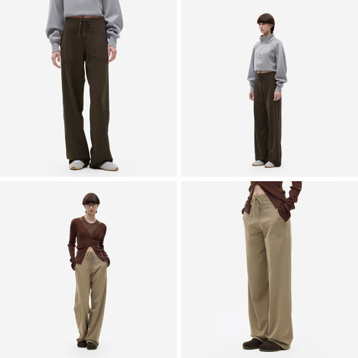 Cuero caliente de plátano 301+ Velvet delgado de la mujer Pantalones informales de la pierna recta de las mujeres Pantalones delgados Deportes de otoño y invierno