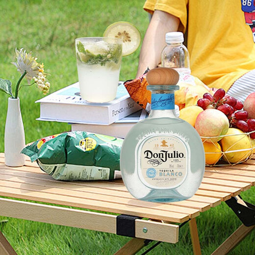 唐胡里奥（DON JULIO） 洋酒 银龙舌兰酒 700mL 无盒