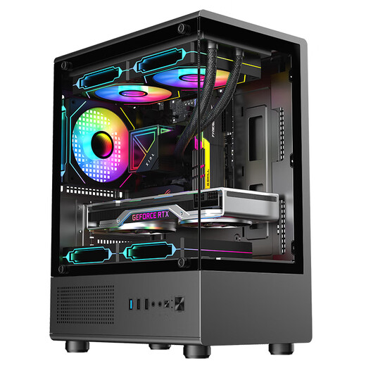 Leso 13th generation i5 13400F upgraded to 14400F/RTX3060/5060 e-sports chicken game office design rendering desktop assembly computer host complete machine DIY assembly machine configuration four i5 14400F丨512G丨RTX3060