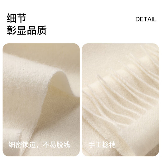 Catman Scarf Women's Autumn and Winter Pure Wool Embroidered Shawl Women's Scarf Valentine's Day Birthday Gift New Year's Gift Box