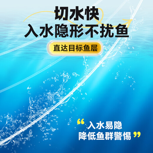 Xiaofengxian Gumai fishing line, special main line for rock fishing road slippery fishing and sea rod, imported raw silk nylon strong tension 200m Gumai fishing line, single roll_boxed No. 4.0