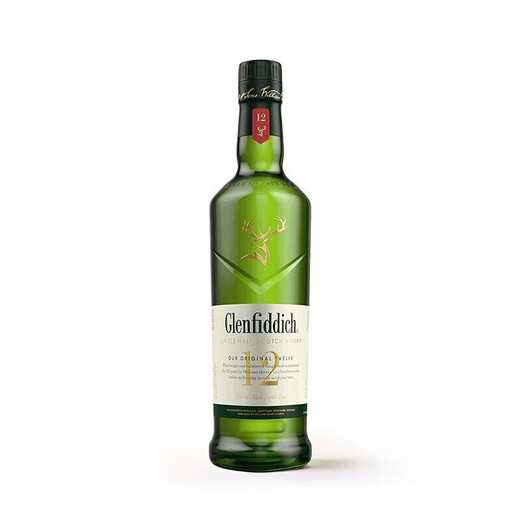 格兰菲迪（GLENFIDDICH）苏格兰单一麦芽威士忌系列 格兰菲迪12年700ml