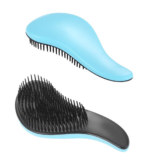 Dog comb, Teddy comb, special pet massage comb, hair fluffy artifact, Bichon dog hair supplies, 1 loose hair massage comb, 1 random color