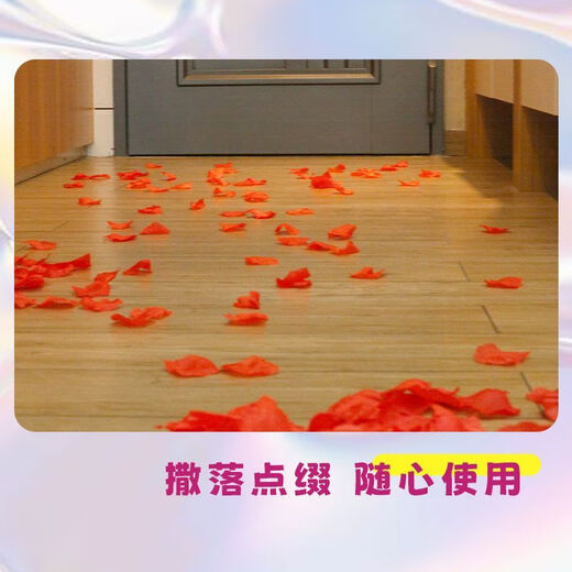 OEMG simulated rose fake petals KTV sprinkle flowers Valentine's Day confession proposal romantic wedding room ceremony decoration decoration wholesale big red about 1000 pieces compressed package