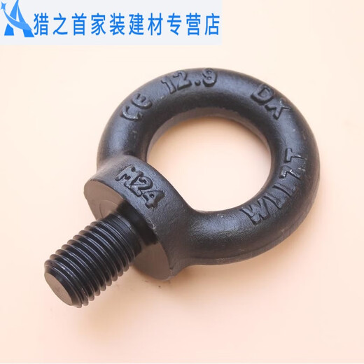 Sailoto 129 grade high strength eye bolt black mold eye bolt screw M12M16M20M24 M2712 point 9 level 8 point 5 tons