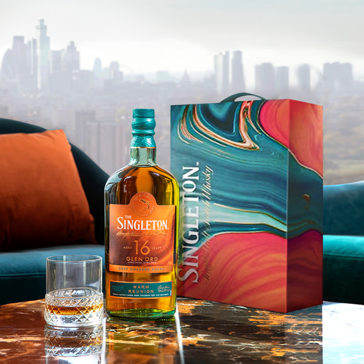 Sugden Charmaine Sheh News Queen 2 Same Style Slow Roasted for 16 Years Single Malt Whiskey Gift Box 700ml